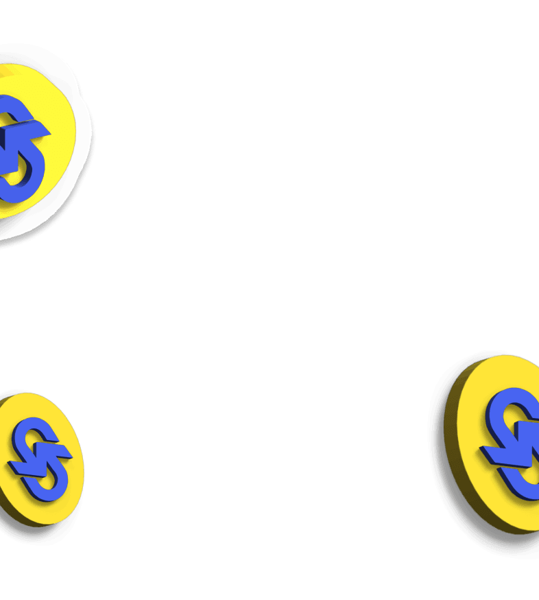floating Simpl logos